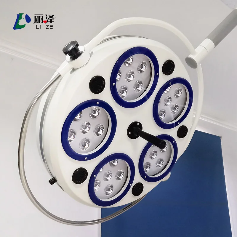 LIZE Hospital Portable Ceiling Led Medical Light LED Operation Shadowless Lamp Double Head Surgical Light Operating Lamp