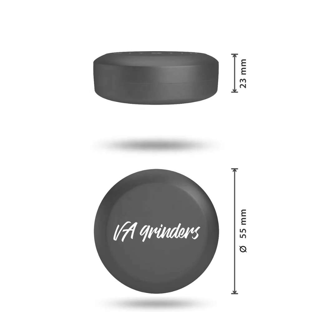 Portable Herb Container For Tobacco Powder and Spice Mill Wholesale Metal Smoking Accessories Custom Logo Storage Holder