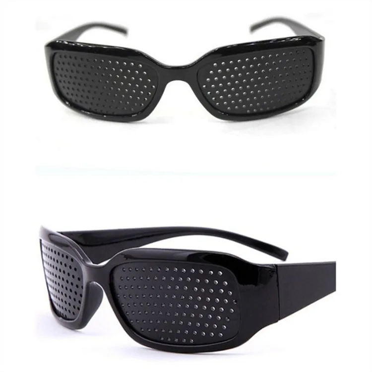 Classic pinhole health version care glasses cheap wholesale plasticglasses frame