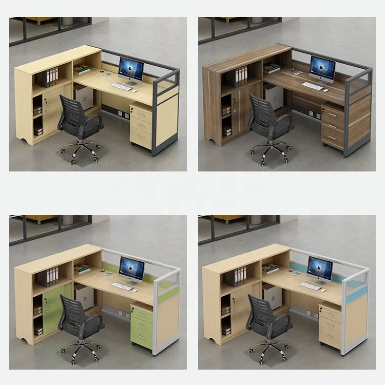 Open Space Office Computer Desk Furniture Face To Face Workstations Call Center 1-6 Seaters Office Partition Workstation