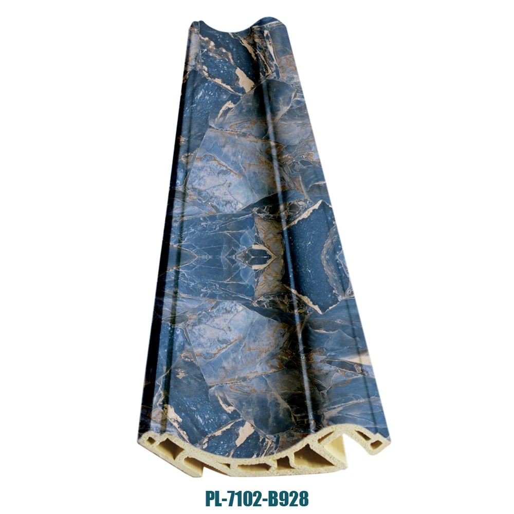 
Wholesale customized low MOQ cornice moulding pvc skirting board decorative cornice moulding 