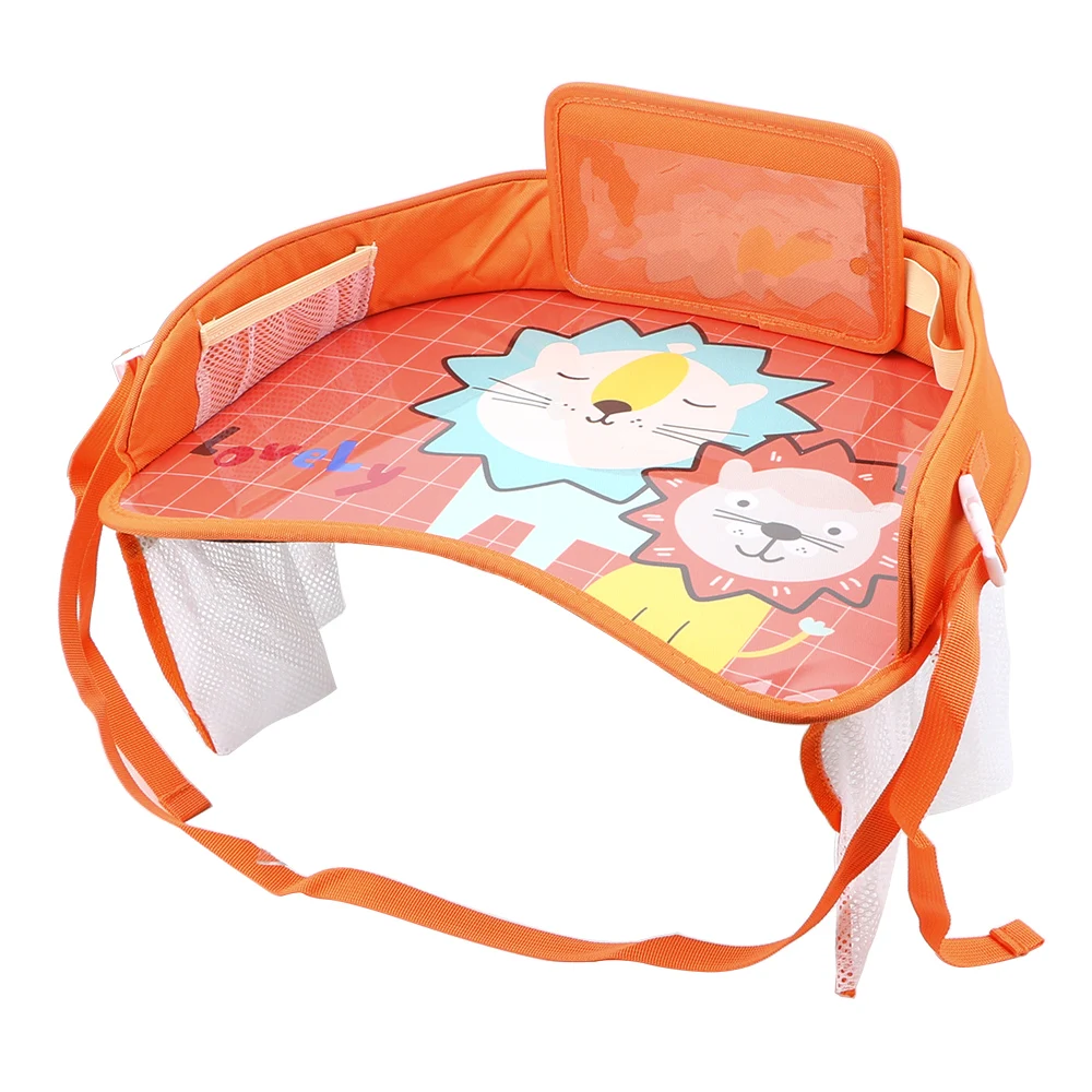 Shopify Sourcing Agent 2024 Waterproof Car Seat Tray Safety Seat Play Table Storage Toys Cup Holder For Children Travel