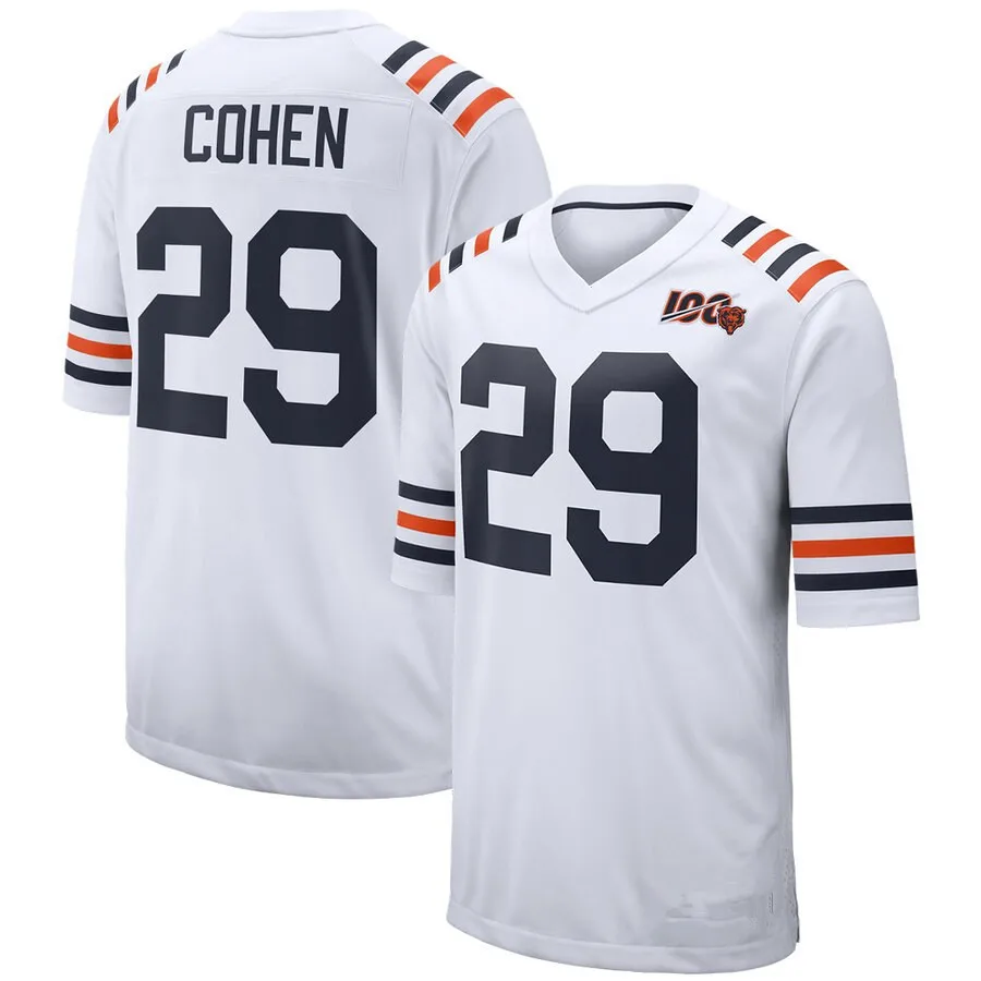 
Custom Football Uniforms soccer Jerseys New 2020 Men Sublimation Custom Embroidery Oem 52# Mack 29#Cohen 10# 54#58# 