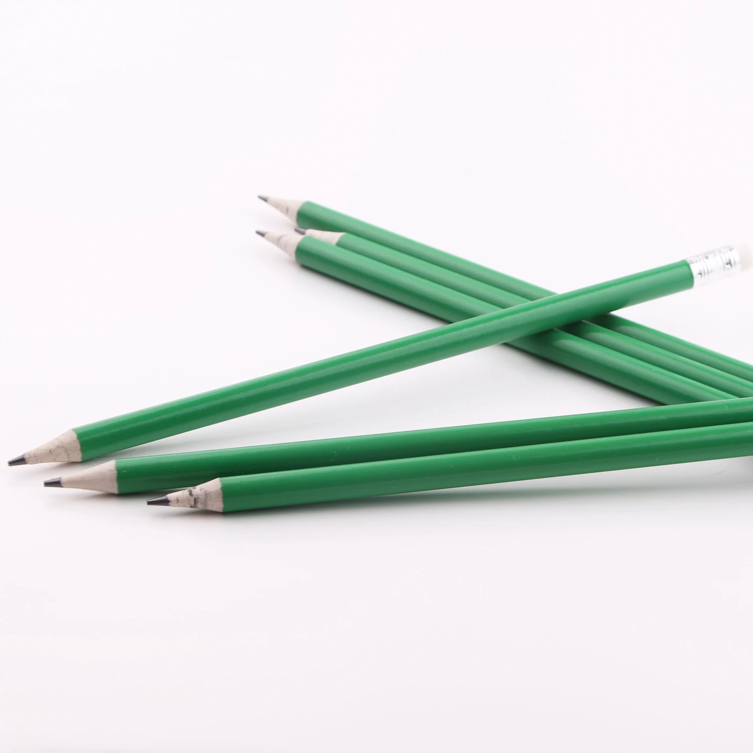 Customized kraft drawing hb pencil paper newspaper recycled cheap paper pencil