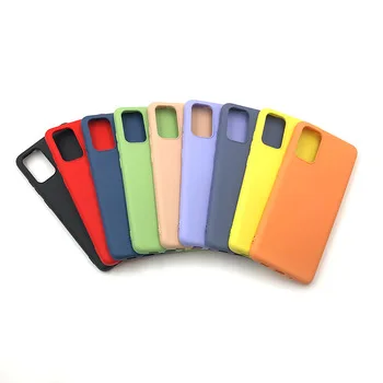 Liquid Silicone Gel Rubber Full Protection Shockproof Phone Case Cover for Samsung Galaxy S20 PLus