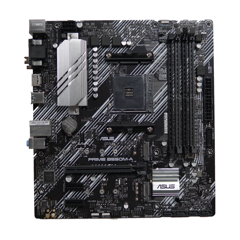 Новое поступление для ASUS PRIME B550M-A Материнские платы 128 ГБ DDR4 гнездо AM4 игровой материнской платы