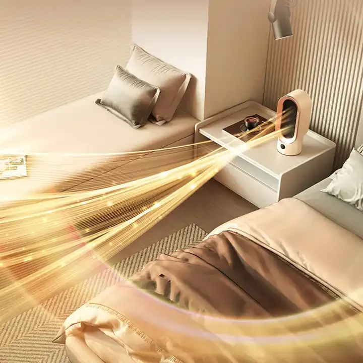 Cross-border PTC quick heating heater 800W heater fast heat saving electric heater fan for household