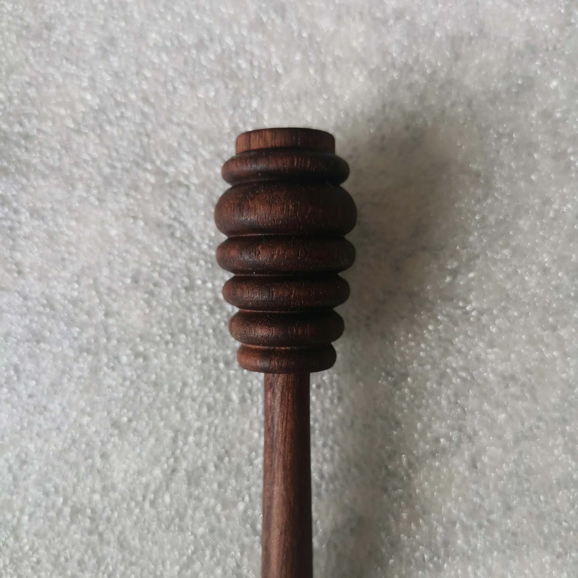 Black Walnut Wood Honey Stick Honey Server Spoon Wooden Coffee Milk Tea Jam Stir Sticks Honey Stirring Spoon