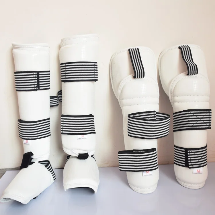 2022 new brand OEM China manufacturer Wholesale Martial arts protector shin elbow guard taekwondo instep sparring gear