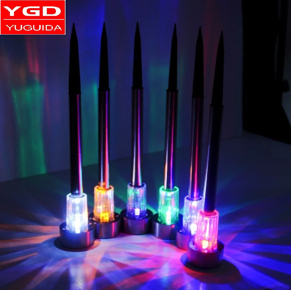 
Popular Lawn Lamps Waterproof Outdoor Solar Power LED Spot Light Garden Path Landscape Decoration Lights 