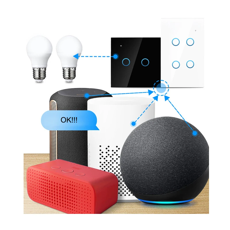 Smart home products Wifi smart wall switch panel