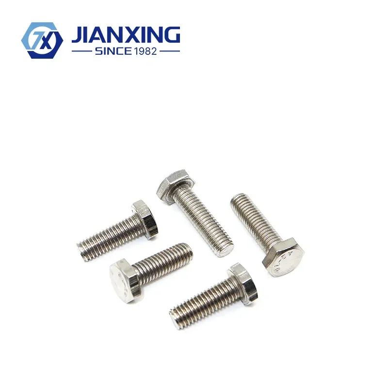 Screw Manufacturer Fastener Hex Bolt Full Thread Hexagon Head Screw Bolt