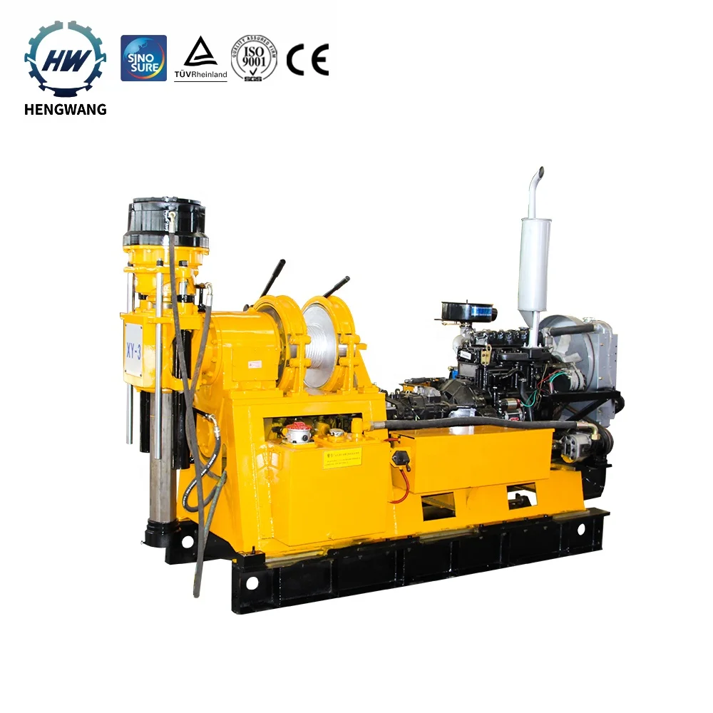 Фермерские дизельные гидравлические мини-буровые установки для бурения буровых скважин 600 м