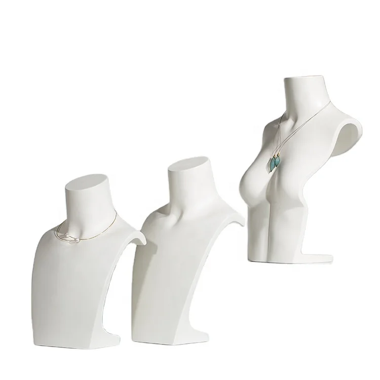 H-106 высокое качество модная женская облегающая бюст формы ожерелье манекен для демонстрации ювелирных