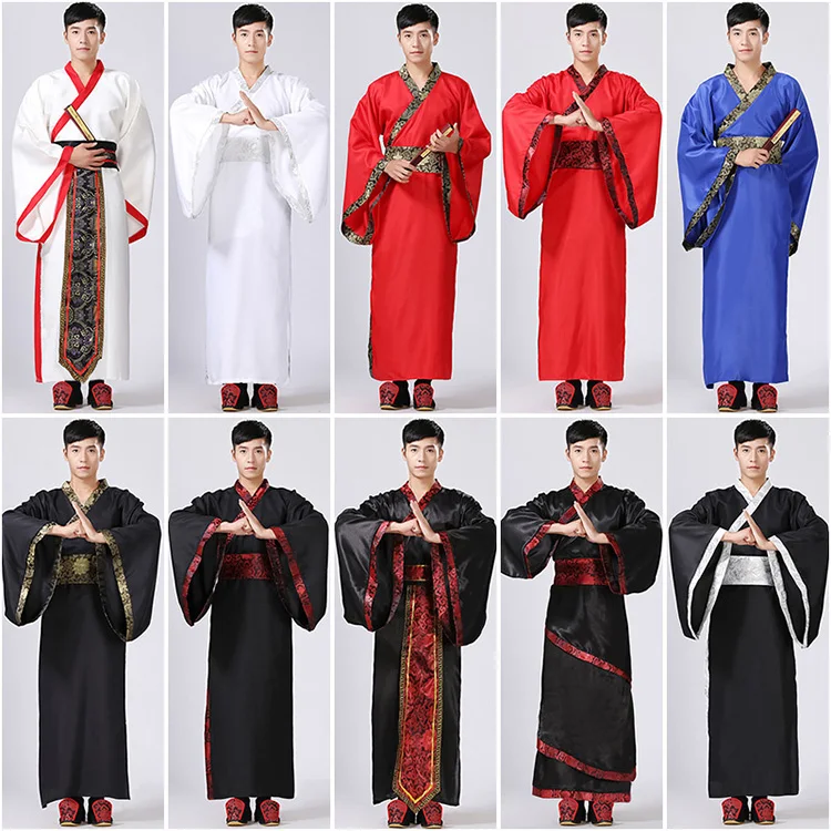 Men Hanfu Wholesale Classical Chinese Traditional Men Hanfu Beautiful Tang Dynasty Ancient Male Hanfu Dress For Sale