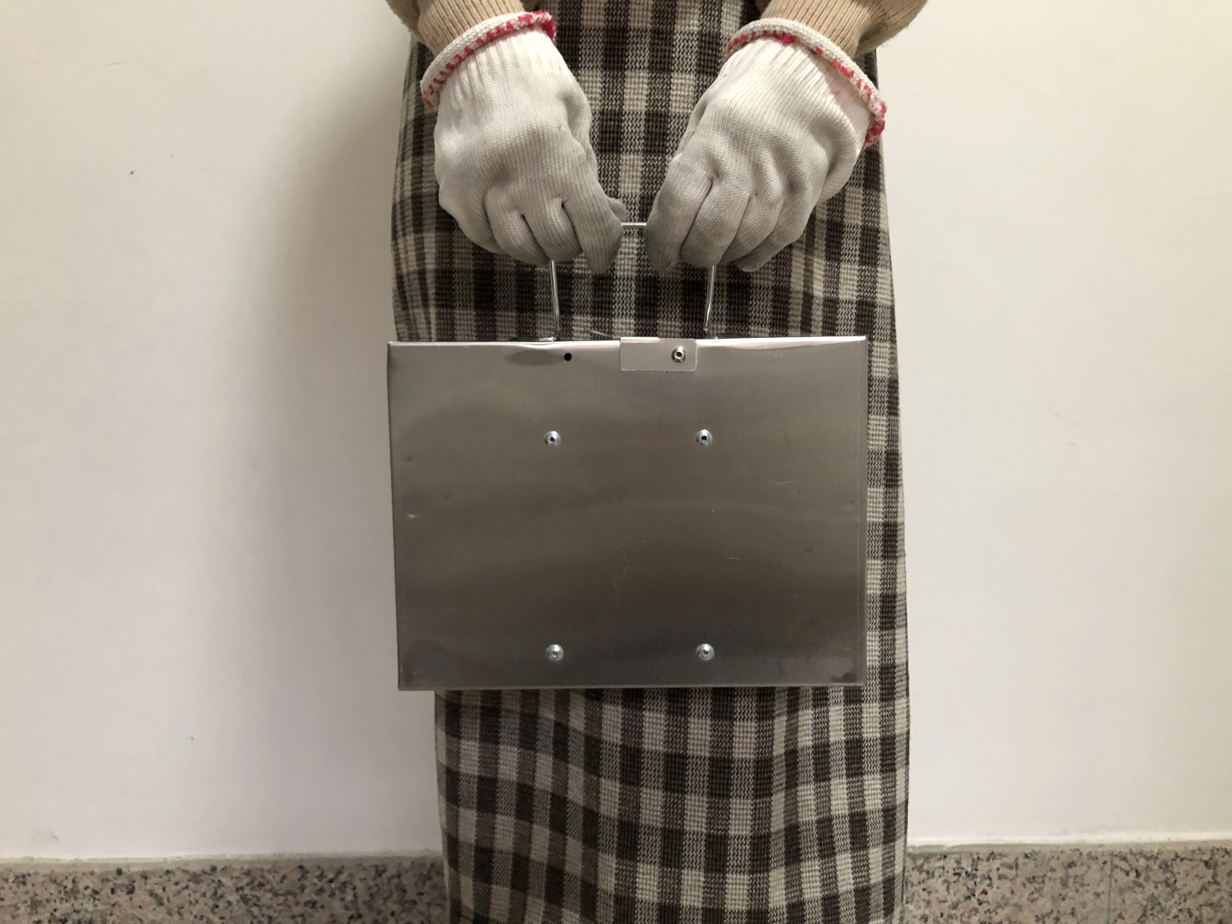 Custom Outdoor Mini Barbecue Grill Portable Briefcase Style Camping Folding Charcoal BBQ Grill