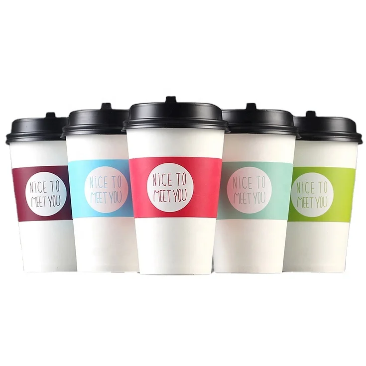 Personalised disposable coffee cups_disposable paper tea cups_6 oz disposable coffee cups