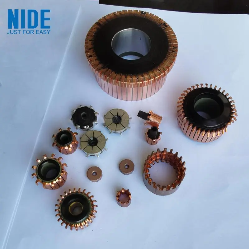 Durable High Quality Armature Collector Hook Segmented Commutator For Power Tools