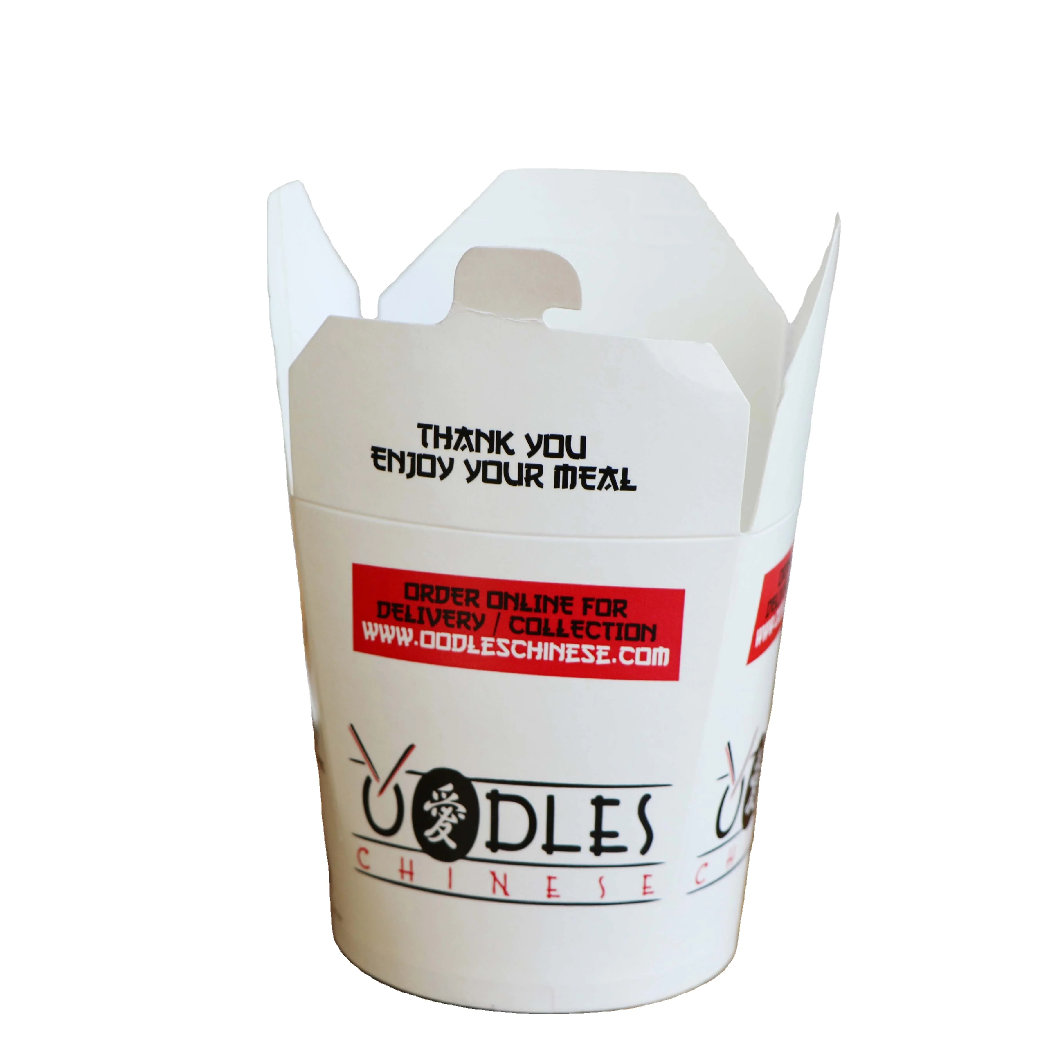 Customer  printing doner box printed disposable paper noodle box with different size