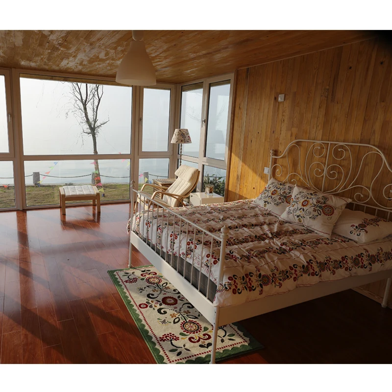 china other  prefab  import prefabricated wooden  house from china movable  conservatory sunroom