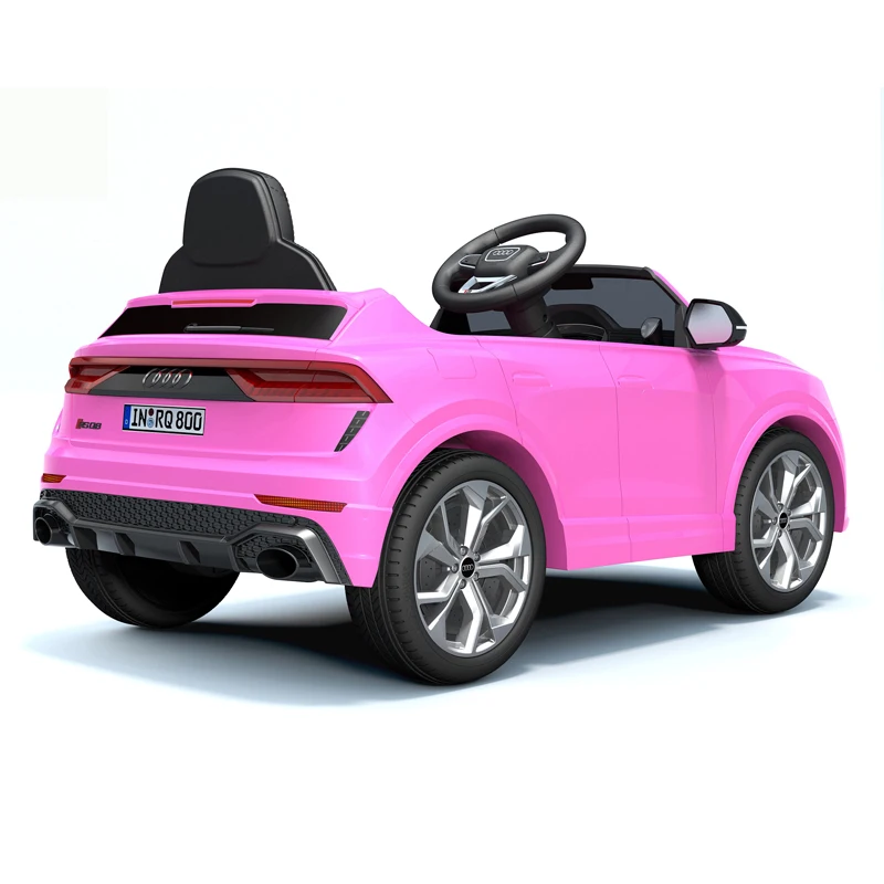 Новый товар лицензированный электрический игрушечный автомобиль для катания детей Audi RS Q8 HL518
