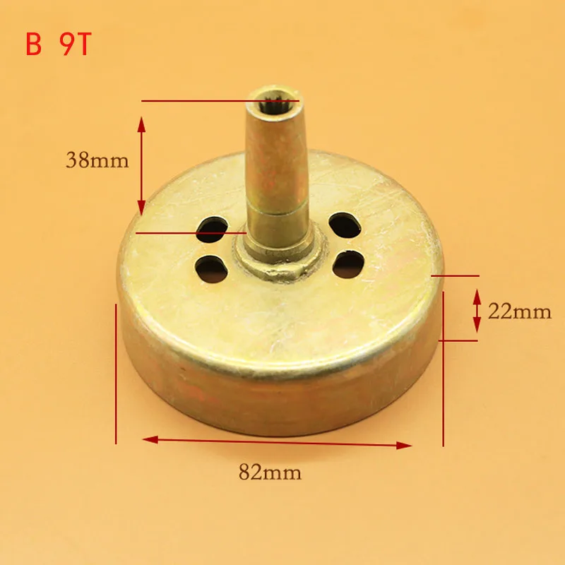 CG430 40-5 brush cutter Clutch Drum 9T 4T