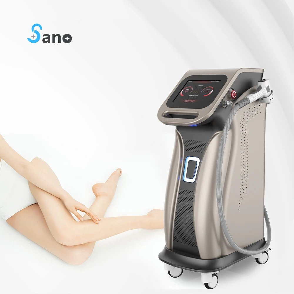 SANO 1200w Hot Sale 808nm Diode Laser Hair Removal Beauty Machine Laser Top Seller 2024