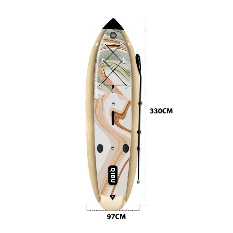 QIBU надувная рыболовная доска хорошее послепродажное обслуживание OEM доступны SUP каяк надувной