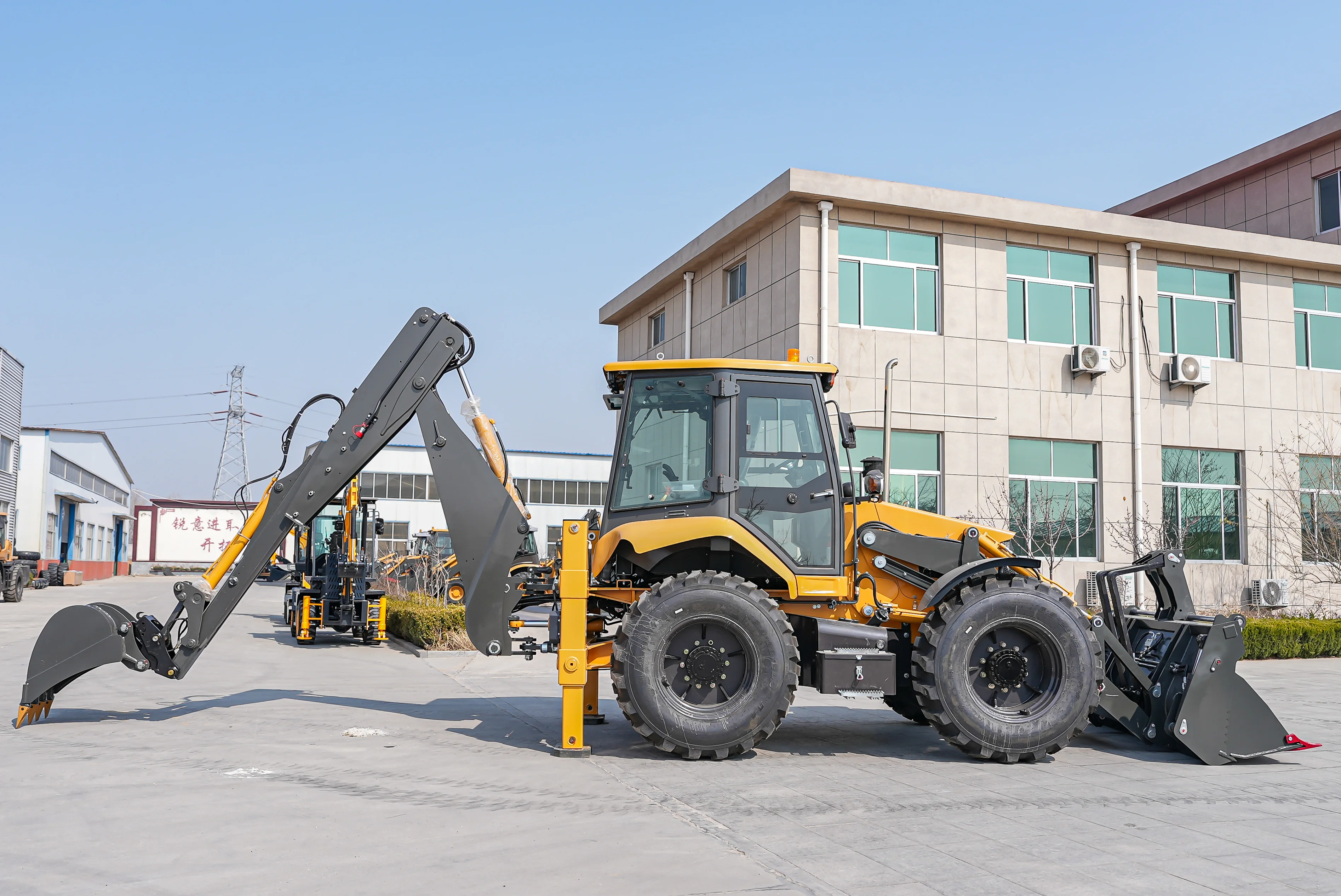 Liondi Building construction shovel truck Loader Backhoe Loader Price