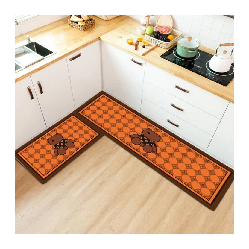 Wholesale Custom Anti Fatigue Non Slip Super Absorbent Diatom Mud Home Kitchen Floor Mat