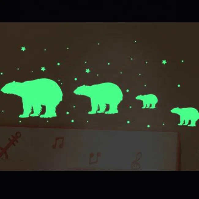 
Water-Based Interior Bedroom Decoration Animal Wall Latex Paintings Art Glow In The Dark Paint 