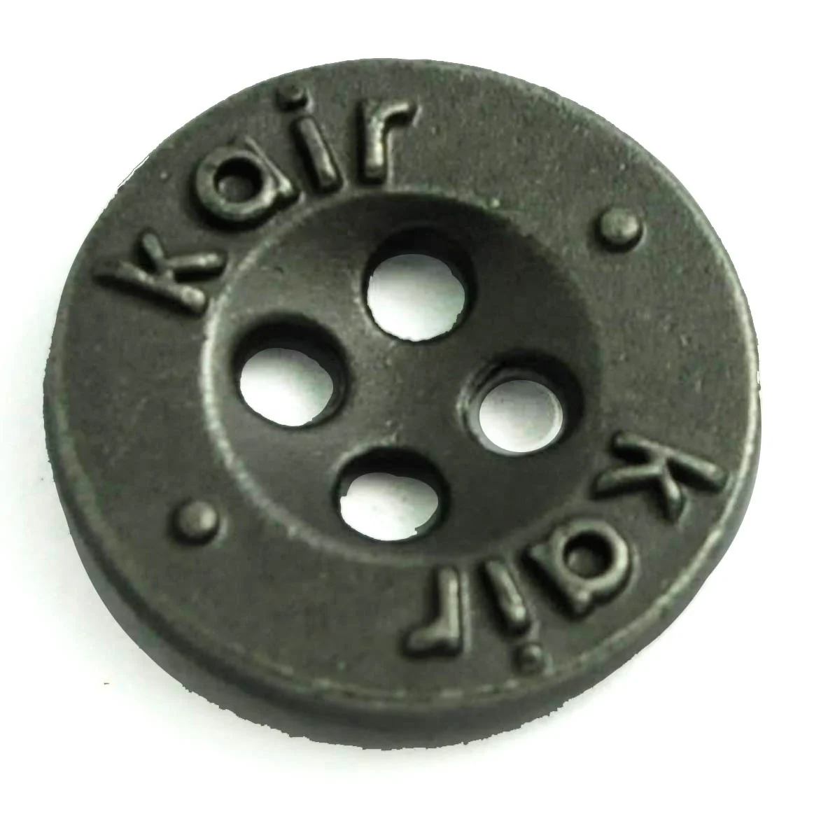 
custom golden embossed 4 hole sewing shirt metal button for clothing 