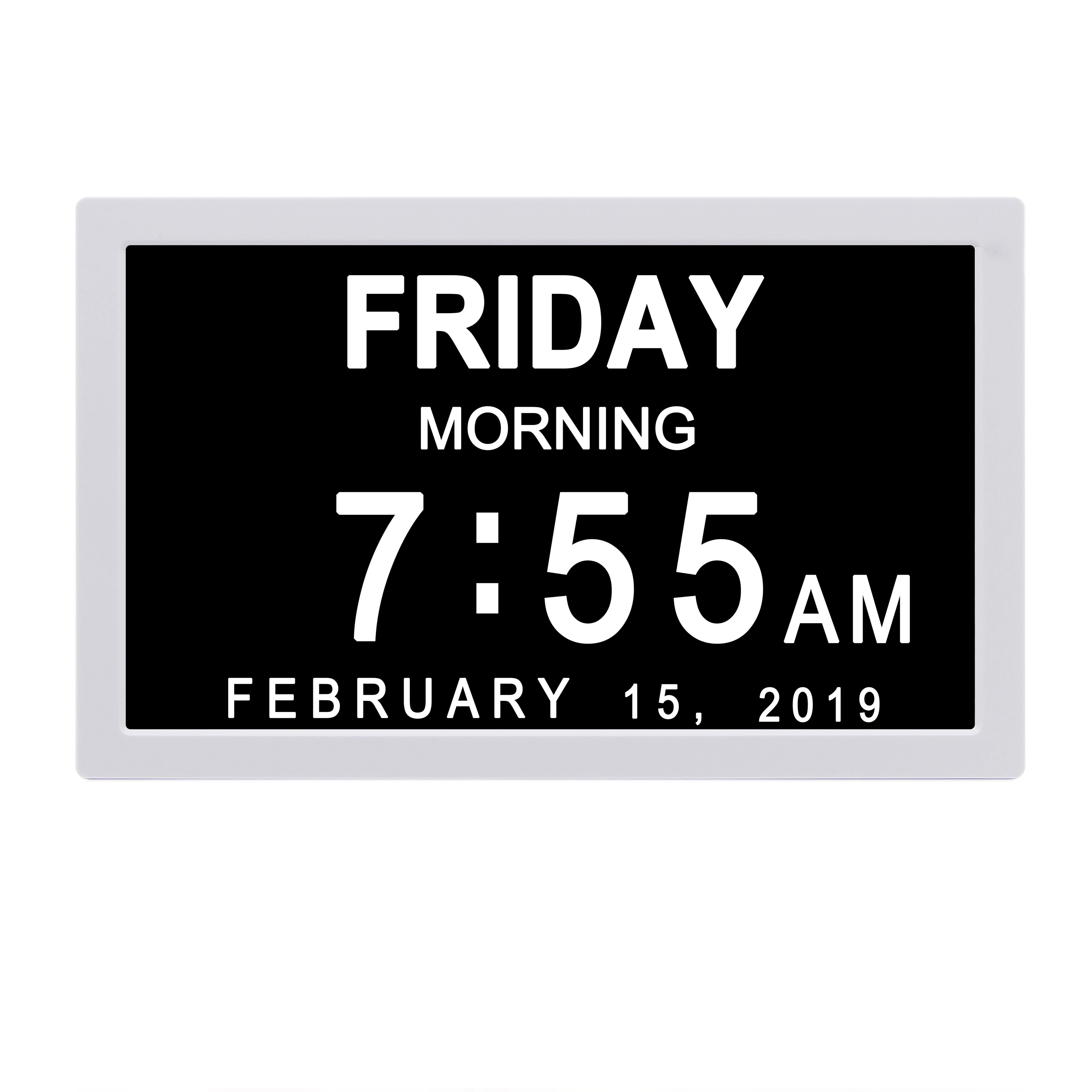 dementia digital event day date clock movements dementia clock for hebrew dementia