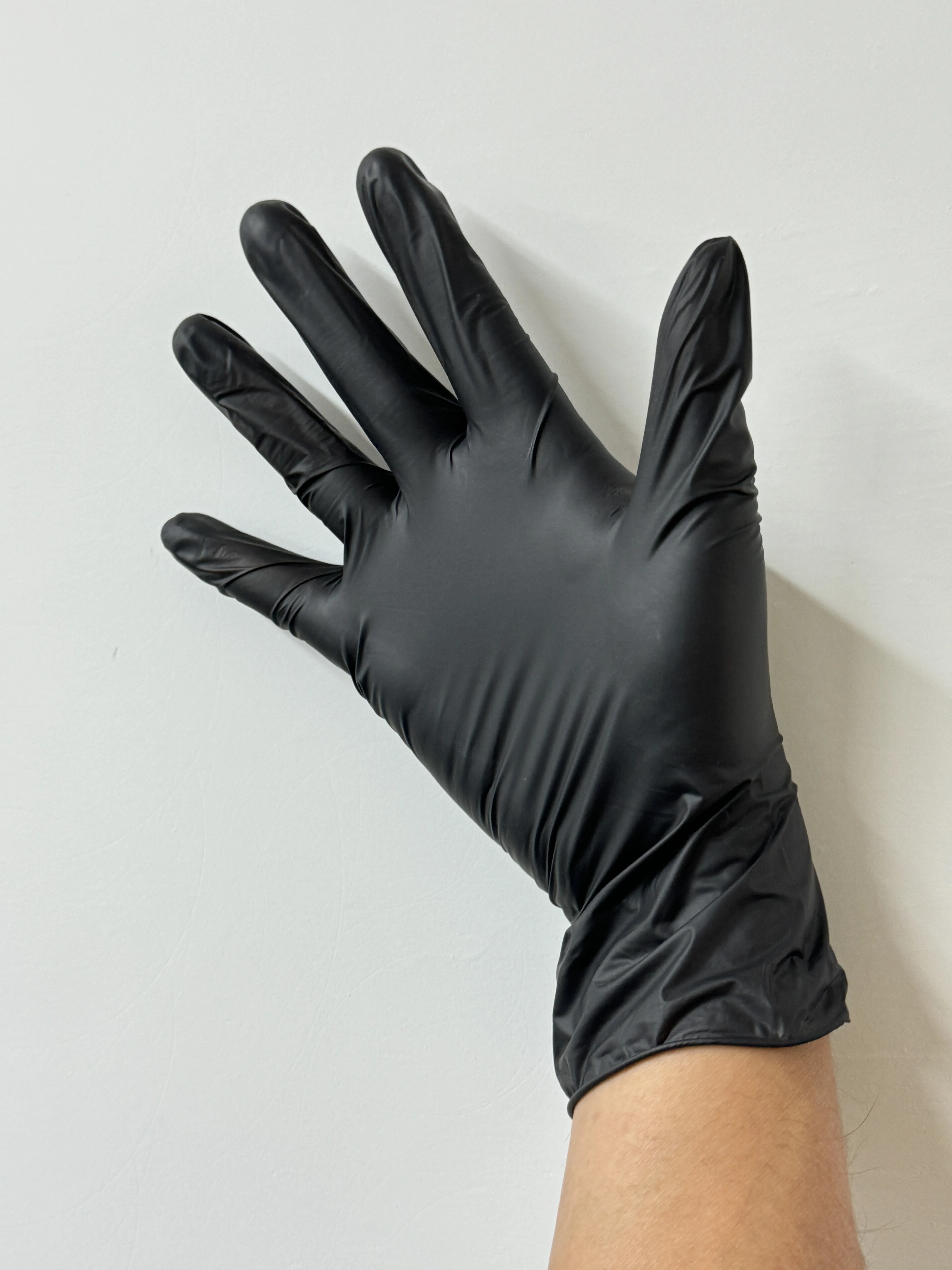 Disposable cleaning room beauty care tattoo salon nitrile vinyl synthetic gloves powder free kitchen nitrile vinyl blend gloves
