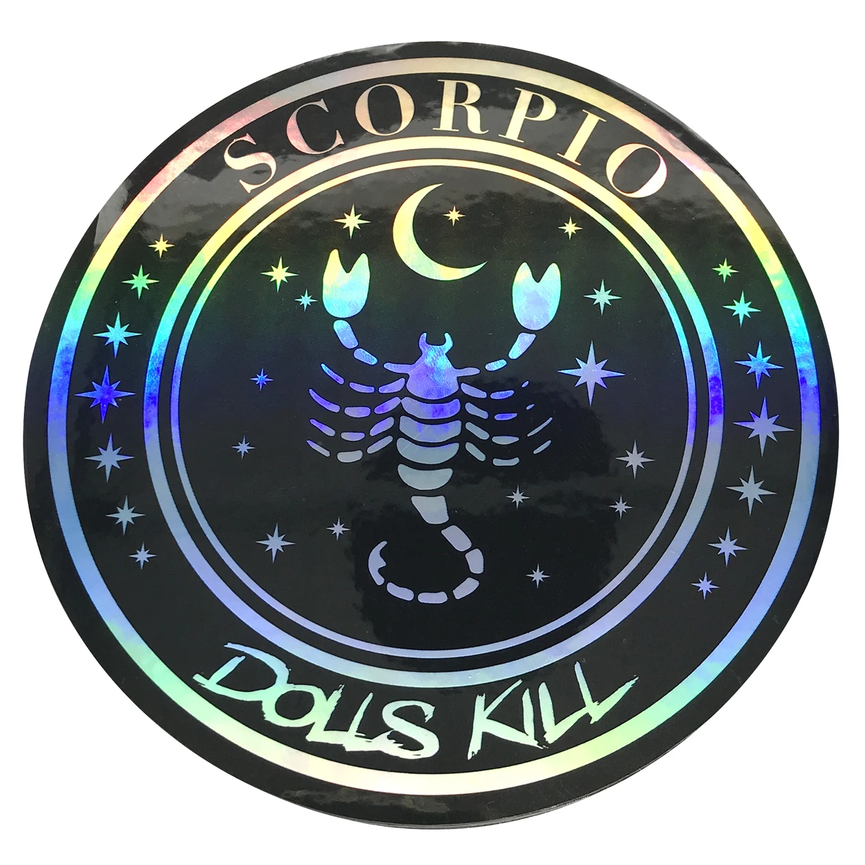 Custom High Quality Vinyl Holographic Waterproof Kiss Cut Hologram Sticker