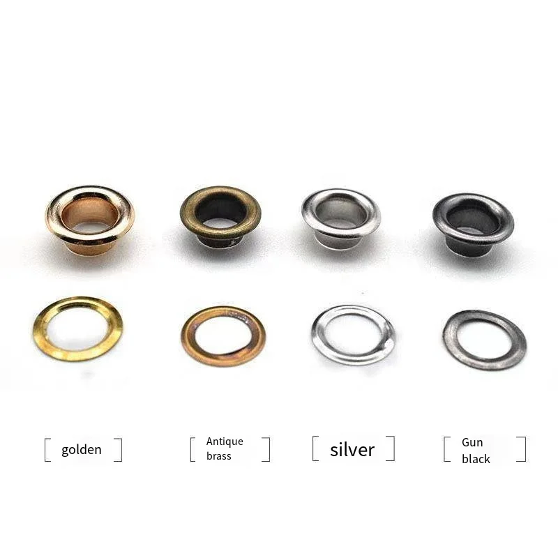 Eyelet Factory Wholesale In Large Quantities 10MM 12MM 15MM Painted Brass Eyelet