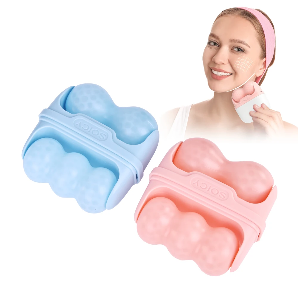 2022 Tuying wholesale Soicy skin derma iceroller facial ice roller face massager home use