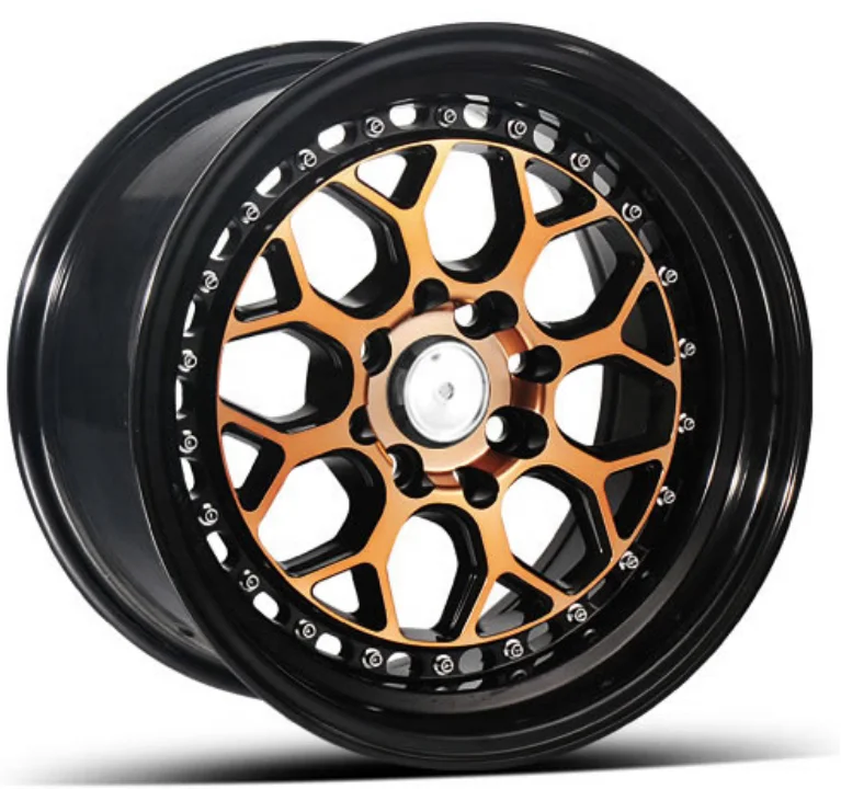 
 Колесный обод для легкового автомобиля, бронзовый, черный, красный, желтый, 5 отверстий 17*7,5 Pcd 17 дюймов Mags Sport Racing, алюминиевый  