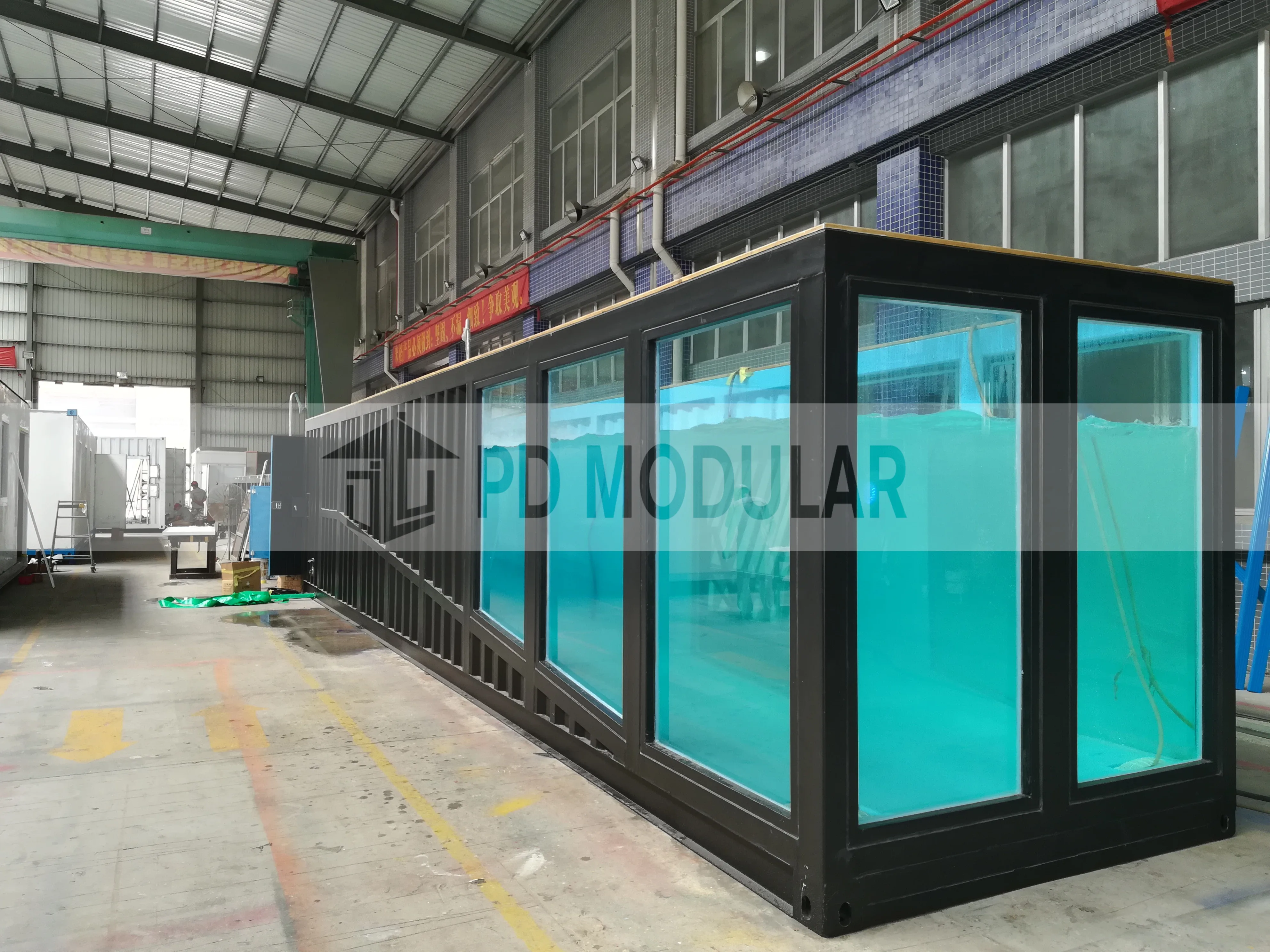 Wholesale prefab good quality modern portable endless swimming pool for summer