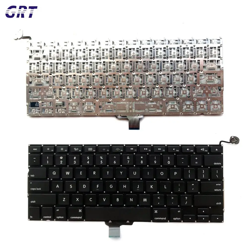 Sunrex Laptop Keyboard for Apple Macbook Pro Unibody A1278 MB467 BLACK BR Layout