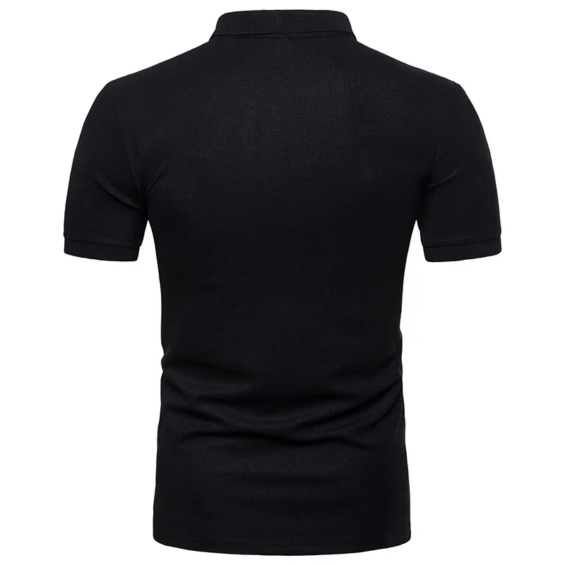 Polera с силуэтом A 2021 приталенная Мужская футболка вышивкой коротким рукавом поло футболки на заказ длинными