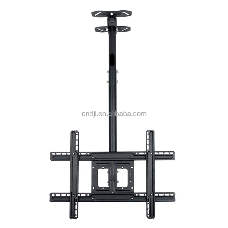 Factory heavy duty with extension filp down retractable 32 to 70 inch lcd led ceiling tv mount