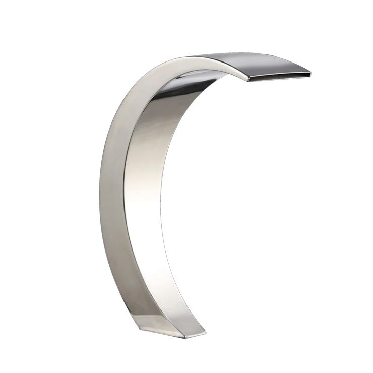 Stainless steel cascade 1.5mm decoration nozzle swimming pool water curtain waterfall