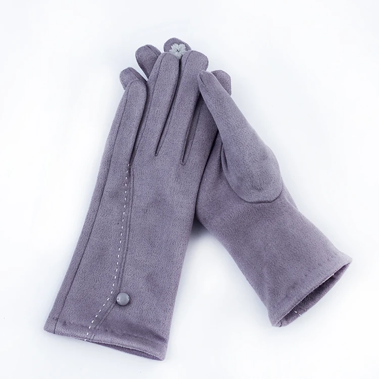 hot sale soft beautiful mitten for women