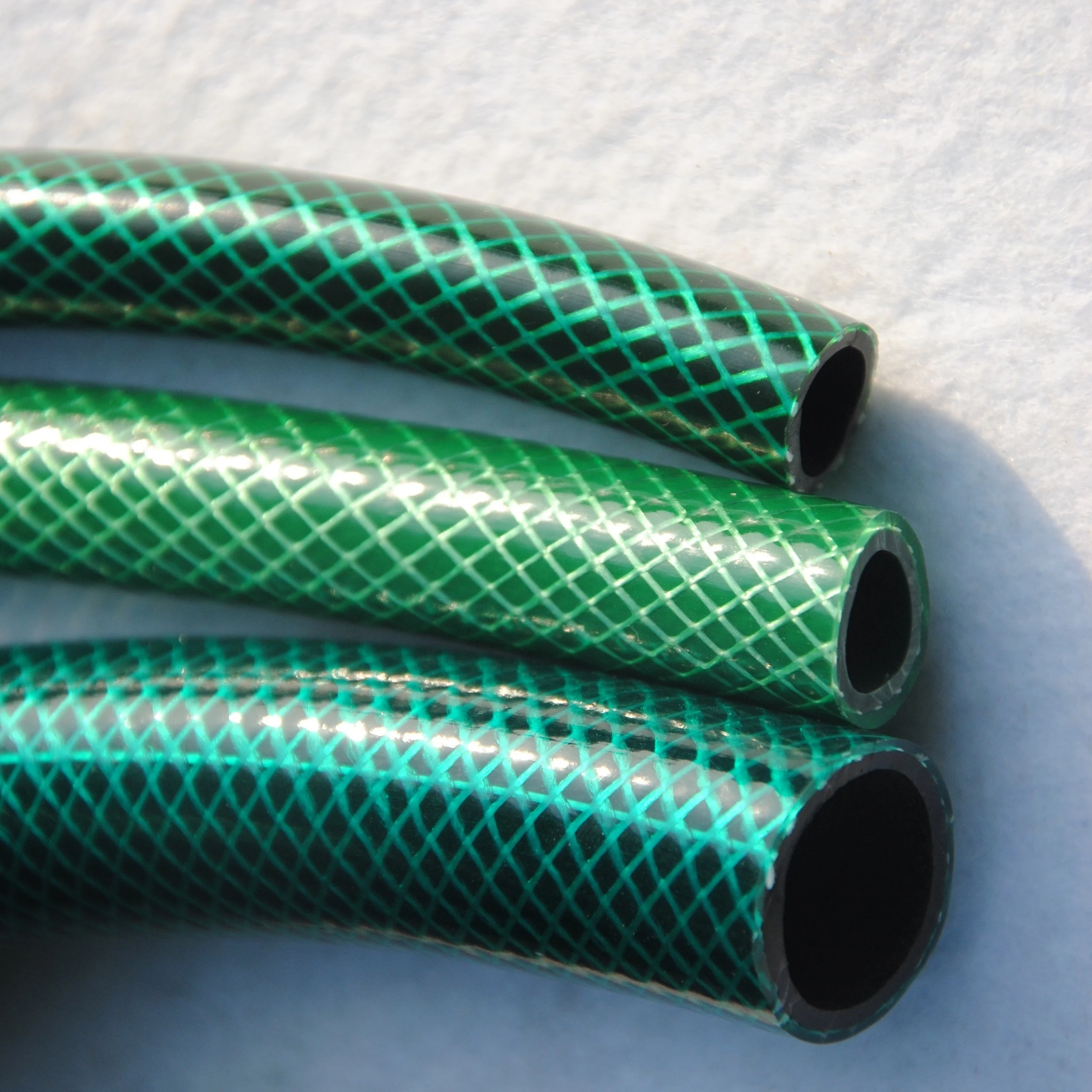CNJG Braided PVC Garden Hose,Fiber Reinforced PVC Garden Water Irrigation Hose