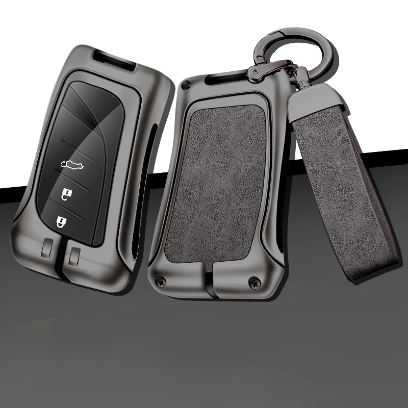 Zinc Alloy Leather Custom Car Logo Car Key Case Cover For Lexus NX ES UX US RC LX GX IS RX 200 250h 350h LS 450h 260h 300h UX200