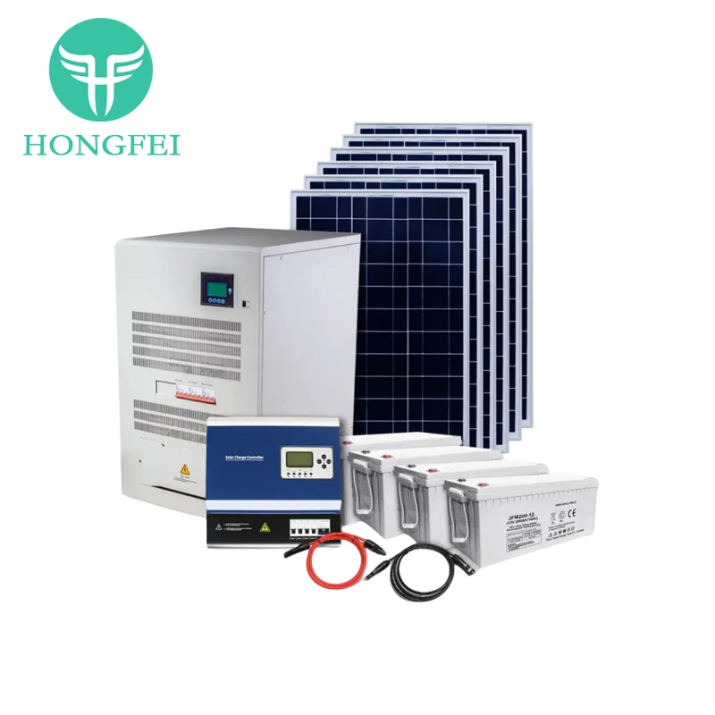 China Supplier 3KW 6KW Solar Generators Energy System Complete kits Home Generating