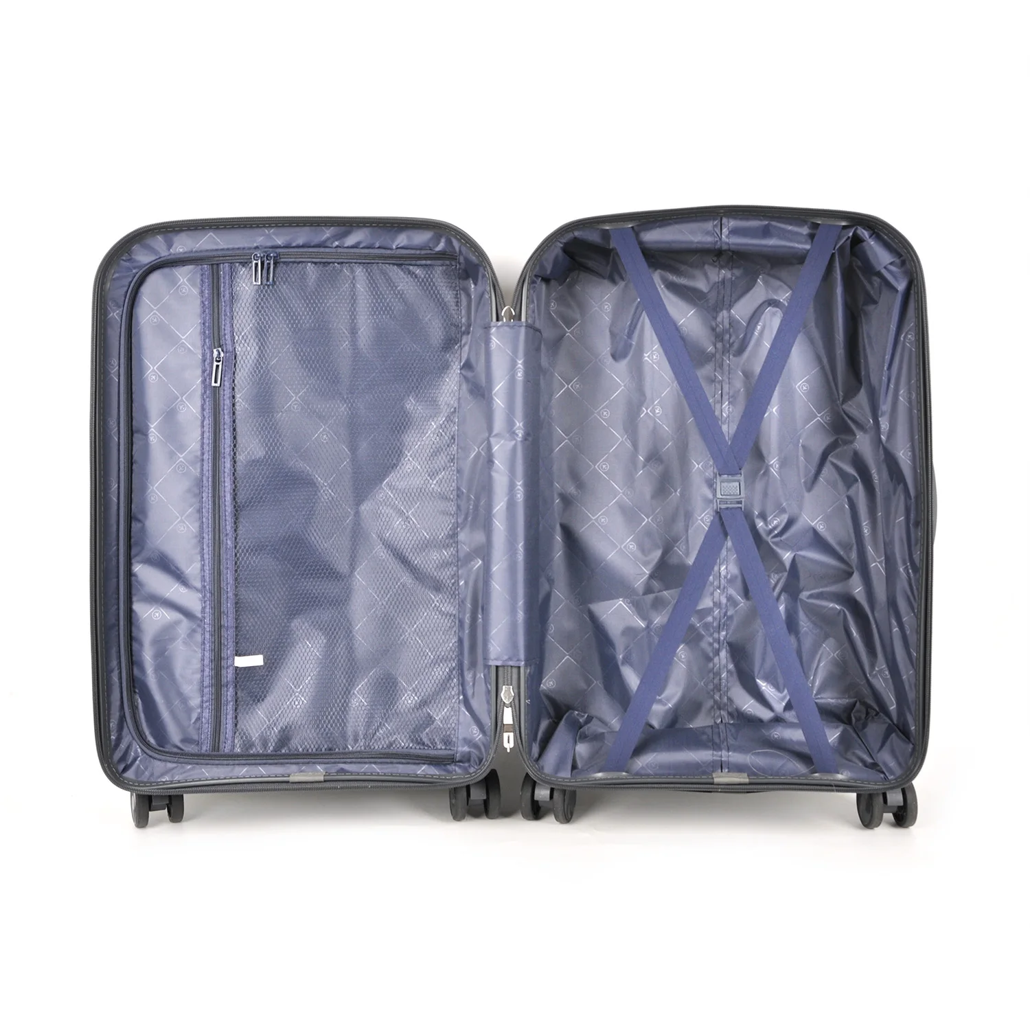 Factory custom logo outdoor hard shell large capacity PP 20 24 28 inch women travel suitcase set