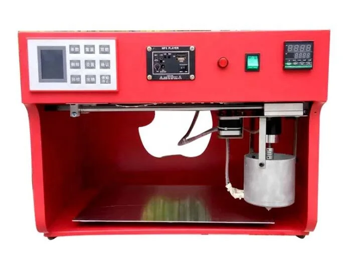 Smart sugar painting making machine Food sugar art painting machine China Snack Vertical sugar painting machine