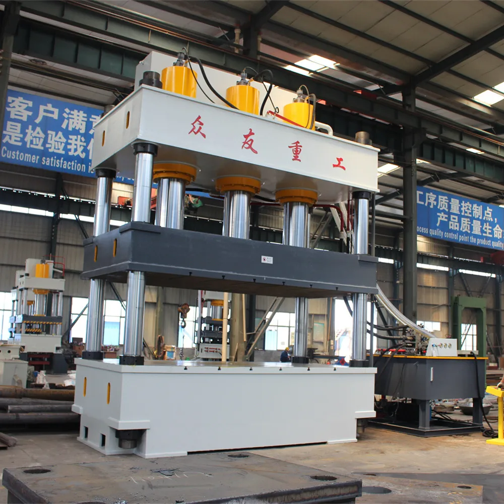 1000 ton 2000 ton Plastic, wood chips and other composite materials recycled pallet hot press hydraulic machine with good price